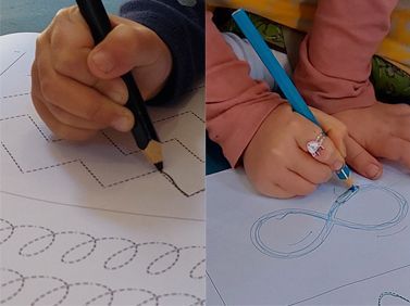 Foto Stifthaltung