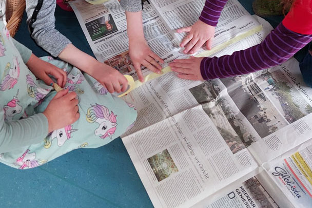 Foto Zeitungszelt 1