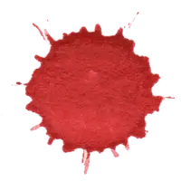 Roter Klecks