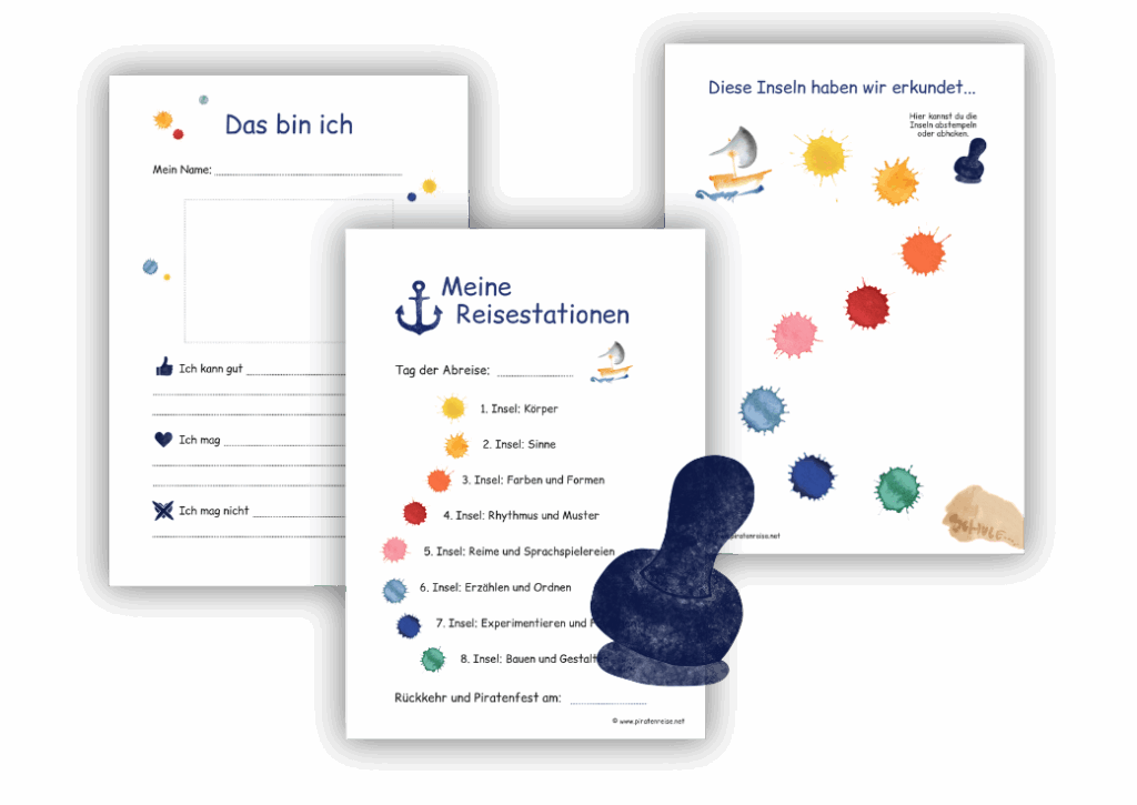 Mockup Portfolio - einleitende Seiten 1 - Beispielseiten