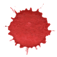 Klecks rot